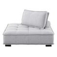 thumbnail image 6 of Tufted Accent Chair, Fabric, Light Grey Gray, Modern Contemporary Urban Design, Living Lounge Room Hotel Lobby Hospitality, 6 of 9