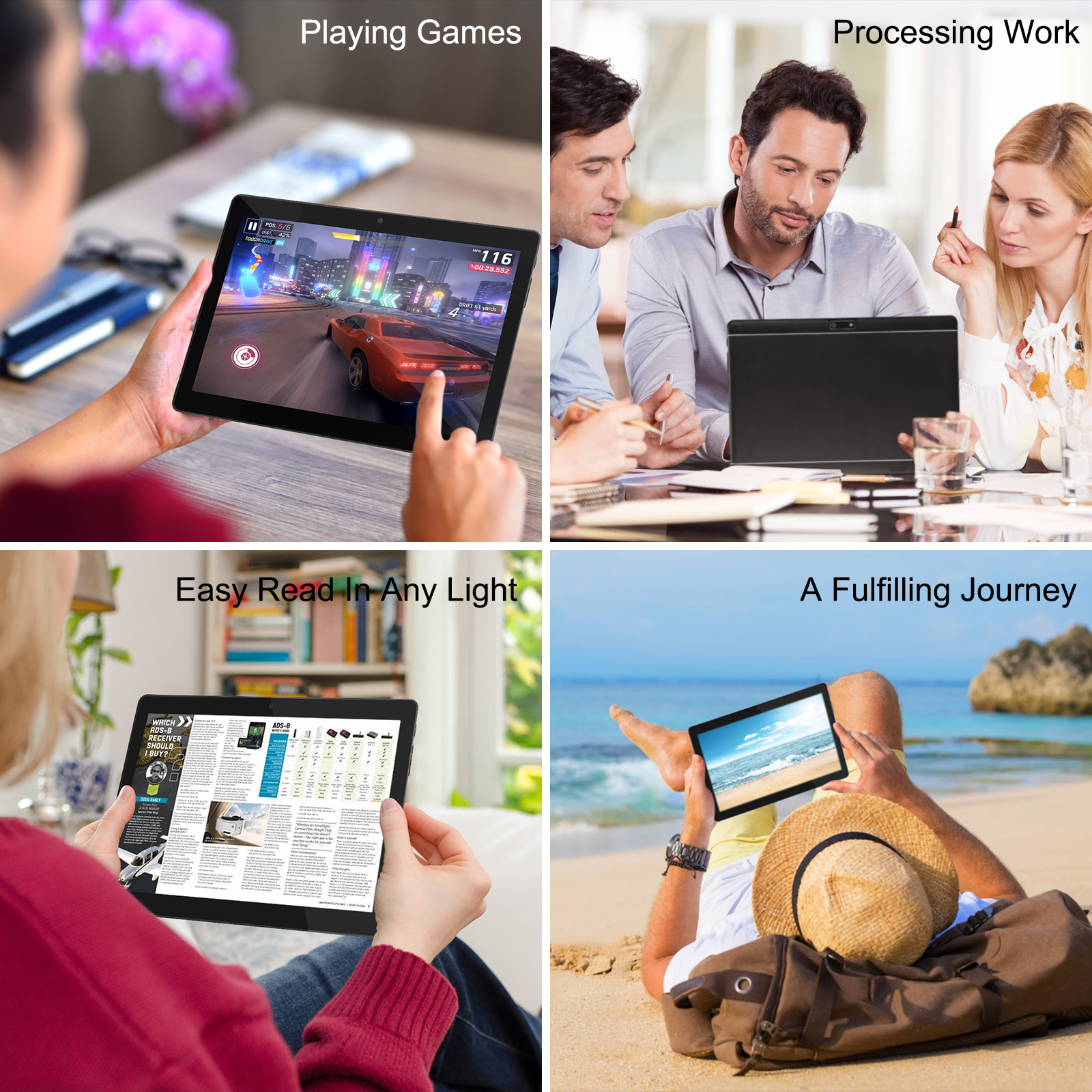 veidoo タブレット Android 12 10.1インチ 32GB Veidoo 10 inch Android Tablet