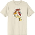 thumbnail image 3 of Hold Your Horses Humor Adult Natural Crew Neck Short Sleeve Tee-XL, 3 of 4