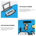 thumbnail image 5 of Cute Anime Cartoon Pochacco Travel Suitcase Protective Cover Trunk Case Washable Elastic Luggage Cover Fits X-Large Suitcase Protector Baggage With Concealed Zipper Gifts, 5 of 5