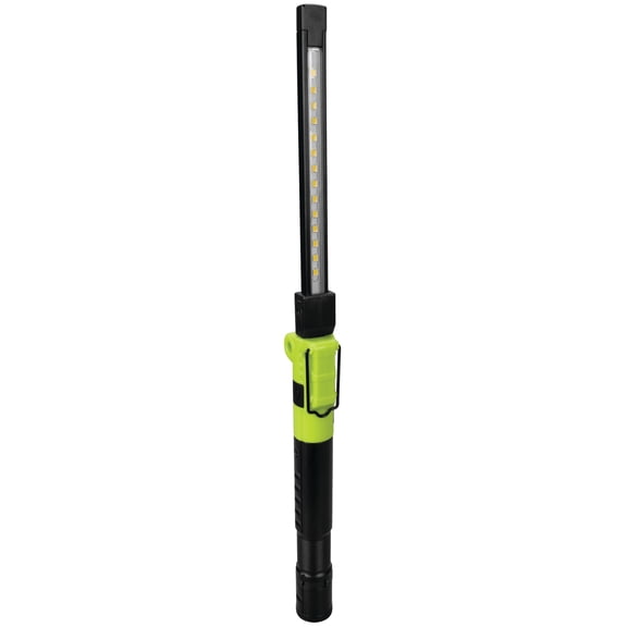 Performance Tool W2645 1000  Lumen Pocket Work Light - Four Light Modes, Mechanic Light, USB-C Rechargeable, Pocket Clip, Emergency Light, 180-Degree Swivel, Green/Black