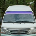 thumbnail image 4 of Car Sun Visor Strip Tint Film Front Windshield Shade Banner Accessories Purple, 4 of 8