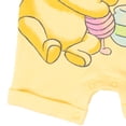 thumbnail image 5 of Disney Winnie the Pooh Baby Girls' Sleeveless Romper Pajama and Headband Set Light Yellow Winnie the Pooh and Piglet, 5 of 7
