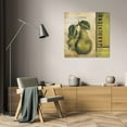 thumbnail image 3 of Kimberly Poloson 28x28 Gallery Wrapped Canvas Wall Art Titled - Pears, 3 of 4