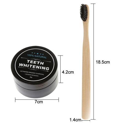Teeth Whitening Activated Charcoal Powder Toothpaste Power Teeth Whitening