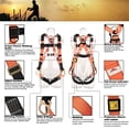 thumbnail image 4 of WELKFORDER 3D-Rings Industrial Fall Protection Safety Harness Kit With Double Leg 6-Foot Shock Absorber Stretch Lanyard ANSI Compliant Personal Fall Arrest System(PFAS), 4 of 6