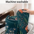 thumbnail image 5 of Colorful Mushroom Flower Dark Green Pattern Bathroom Rugs Mat,Non Slip Microfiber Bathroom Rug,Rubber Backing,Soft Bathroom Mats for Bathroom Floor,Tub and Shower,20x32in(50x80cm), 5 of 5