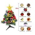 thumbnail image 4 of Inteprter Decoración navideña, adornos festivos y regalos pensativos para árboles, adornos de baratijas para árboles Kits de decoración para fiestas Linternas de árboles verdes, 4 of 6