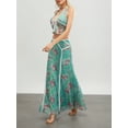 thumbnail image 7 of Lamuusaa Women Skirt Set,  Sleeveless Tie-up Halterneck Backless Vest with Long Skirt Summer Outfit, 7 of 7