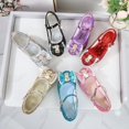 thumbnail image 2 of Elsa Chaussures Princesse Enfant Fille avec Paillettes Rose 19 cm / Taille, 2 of 5