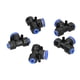 thumbnail image 3 of Empuje Neumático En Accesorios, Conector De Manguera En T Plástico Para Disposición De Tubería Neumática Medio De Gas Para Tuberías De Gas Natural Para Conexión De Gas ANGGREK Otros, 3 of 8