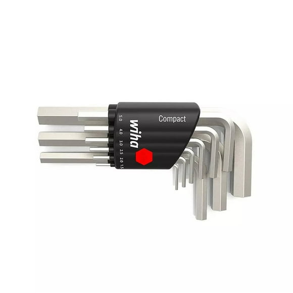 wiha Hex Key Wrench Set 9pcs Hex L-Key Short Arm Set - Metric Allen Wrench Allen Key Hex Wrench
