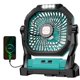 thumbnail image 1 of Ventilador de camping ROSHOPI recargable de 20000 mAh con luz LED azul, 1 of 9