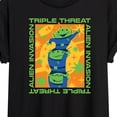 thumbnail image 3 of Toy Story - Aliens Triple Threat - Juniors Ideal Flowy Muscle T-Shirt, 3 of 5
