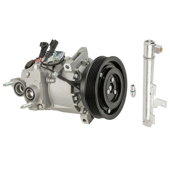 AC Compressor w/ A/C Drier For Volvo XC90 3.2L 2007 2008 2009 2010 2011 2012 2013 2014 - BuyAutoParts