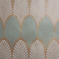 thumbnail image 5 of 50 Qty 6" x 9" Decorative Flat Paper Gift Bags - Baby-Blue Leaf Pattern on Brown Kraft Bags - For Sales/Treats/Parties Cookies/Gifts - N'icePackaging, 5 of 7