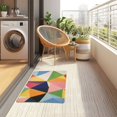 thumbnail image 4 of Yayeee Doormat for Indoor Entrance 32" x 20" Non Slippery Floor Rug, Minimalist Triangles, 4 of 8