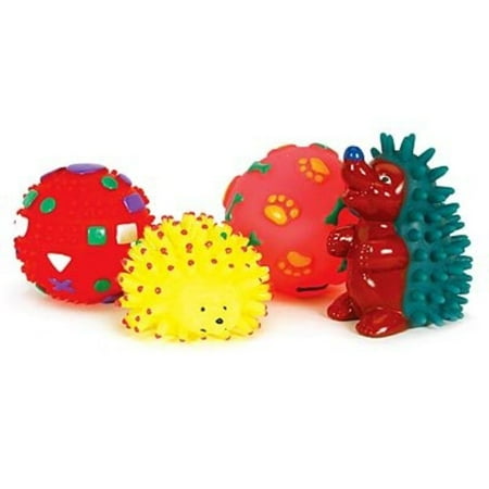 Squeaky Dog Toys, 4 Pack