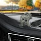 thumbnail image 3 of Adorno de gato que asiente con la cabeza para decoración de coche, manualidades creativas, regalo, animal decorativo en movimiento Gris, 3 of 9