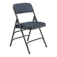 thumbnail image 1 of Pemberly Row Chaise Pliante Moderne en Métal de 29,5 Pouces en Bleu Impérial (Ensemble de 4), 1 of 1