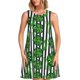 thumbnail image 1 of Fotbe Palm Greenery Vestido de Verano sin Mangas para Mujer – Vestido Midi Línea A, Estilo Camiseta Floral, Vestido Playero Casual y Fluido, 1 of 7