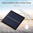 thumbnail image 3 of Mini Panel Solar USB 1W Y 5 V para Cargadores Células Ventilador Banco DIY, 3 of 5