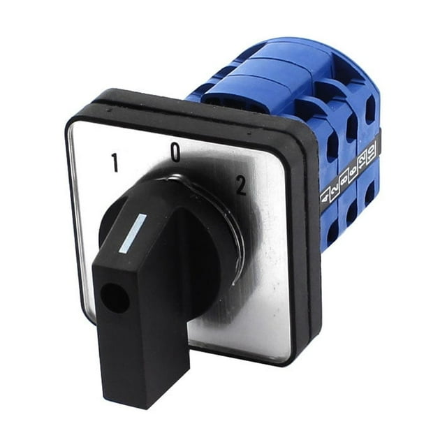 Interruptor de combinación rotativo de 12 terminales y 3 posiciones de 660V 16A