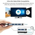 thumbnail image 5 of 4-paced USB Hub 3.0, MacBook, Mac Pro/Mini, IMAC, PS4, PS5, Surface Pro, Flash Drive, 5 of 5