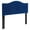 Navy, variant on Modway Brielle Channel Tufted Performance Velvet Full/Queen Headboard in Navy