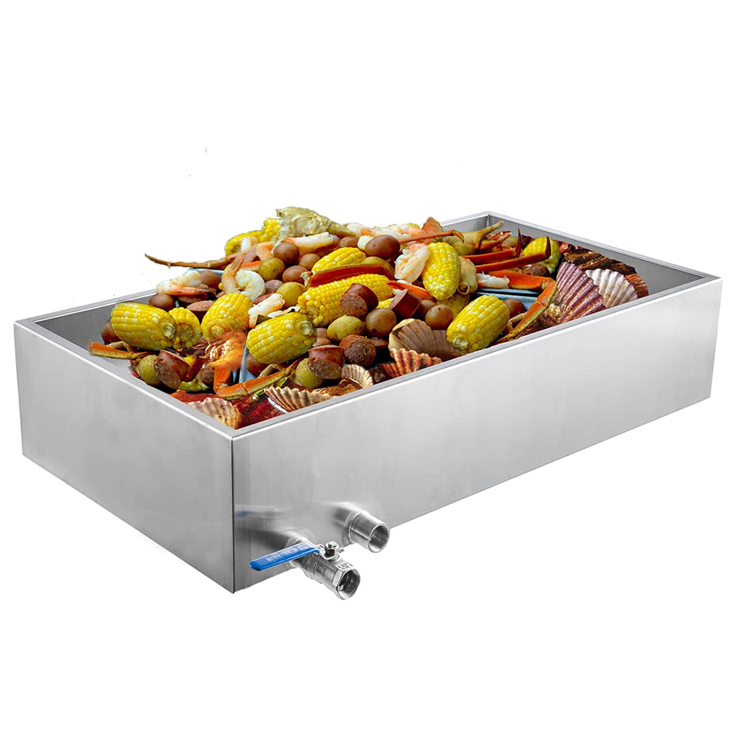 Minneer Maple Syrup Evaporator Pan 30x16x9.5 inch 304 Stainless Steel