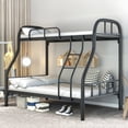 thumbnail image 2 of Litera superior e inferior con marco de hierro, Cama gruesa, Cama para niños y madres, Litera Cama Beliche, muebles de dormitorio, 2 of 4