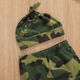 thumbnail image 6 of Toddler Baby Kids Boys Clothes Set Big/Little Brother Outfit Romper Tops+Pants Leggings Camouflage Suit, 6 of 6