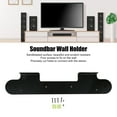thumbnail image 3 of Soundbar Wall Holder, Minimalist Stable Precise Hole Opening Soundbar Wall Bracket Easy Installation Aluminum Alloy Strong Load Bearing  for Smart Soundbar 900, 3 of 7