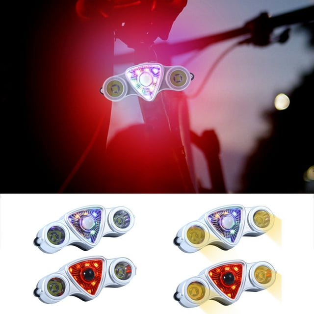 Bike Light for Night Riding - 11 LED USB Rechargeable Headlight with 6 Modes, Waterproof MTB Bicycle Light