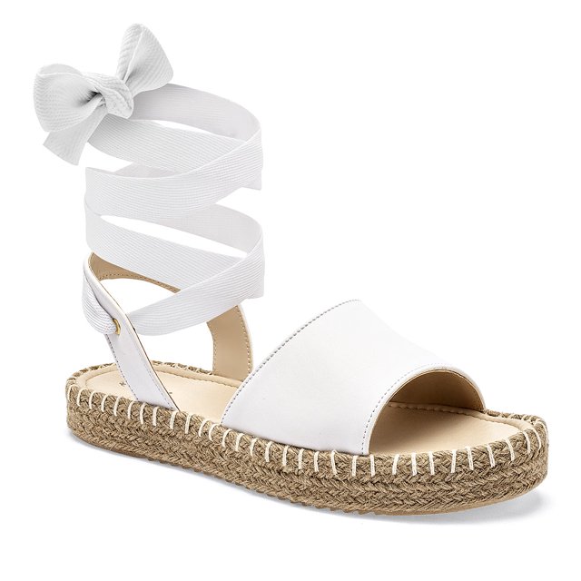 SANDALIA PLANA QUEEN BLANCO 140787