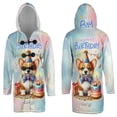 thumbnail image 3 of Happy Birthday Cute Puppy Corgi with Cake Gifts Party Hat All Over Print 3D Hooded Duffle Toggle Coat Welsh Corgi Dog Lover Gifts Idea - 00029, 3 of 6
