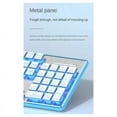 thumbnail image 3 of Wired Mechanical Keyboard LED Silent Keyboard Gaming Keyboard Waterproof Anti-Slide 104 Keys Luminous Keypads B, 3 of 8
