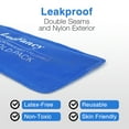 thumbnail image 5 of LotFancy Ice Pack for Injuries, 4 Pcs Reusable Soft Hot Cold Gel Pack for First Aid, 10.5 x 5 Inches, 5 of 9