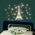 thumbnail image 3 of A Set Kids Bedroom Fluorescent Glow In The Dark Stars Wall Stickers, 3 of 3
