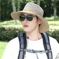 thumbnail image 3 of SharkTRUE PESSLOK Sun Hat Bucket Cargo Safari Bush Boonie Summer For Mens Hat Fishing, 3 of 8