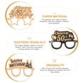 thumbnail image 3 of 6Pairs Assorted Color Paper Birthday Glasses Prop for Photography Props, 3 of 8