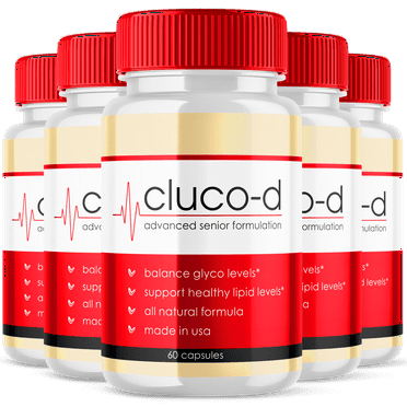 Cluco D Advanced Blood Support Pills Natural Glyco Support Supplement 300 Capsules
