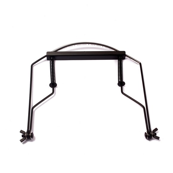 MERRYHAPY Porta Armónica Cuello Negro Para Armónica De 10 Agujeros Con Cierre Doble Y Estructura Resistente