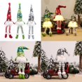 thumbnail image 5 of Christmas Gnomes Plush Lights Elf Doll Ornaments For Xmas Tree Party Decoration, 5 of 5