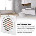 thumbnail image 4 of Odor Proof Floor Drain Copper Stainless Steel Magnetic Levitation Floor Drain Stainless Steel Large Displacement Shower Floor Drain, 4 of 7
