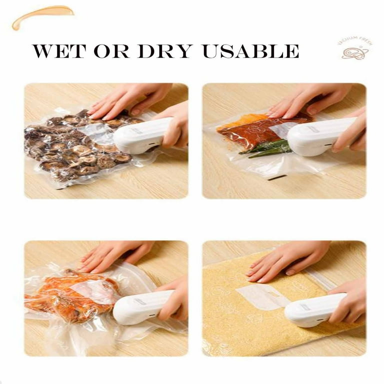 SLYNSHome Pcs Vacuum Sealer Bags for Food Storage Reusable