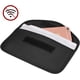 thumbnail image 4 of Bolsa Faraday, funda para teléfono móvil, protección anti-ondas para llaves de coche, bloquea señales RFID/GPS/WIFI/LTE/NFC/RF (negra), 4 of 5
