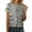 Grey, variant on Round Neck T Shirt With Fashionable And Shiny Sequined Short Sleeved Top Paired With A Casual Solid Colored Elegant And Comfortable Top