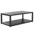 thumbnail image 4 of Safavieh Omara Glam 1 Shelf Ash Veneer Coffee Table, Black, 4 of 10