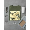 thumbnail image 3 of Spa Butterflies In Nature T-Shirt Men -Megan Meagher Designs, Male Medium, 3 of 4